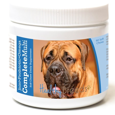 Healthy Breeds Bullmastiff All in One Multivitamin Soft Chew, 60PK 192959007470